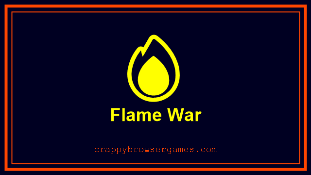 Flame War — Typing game screenshot